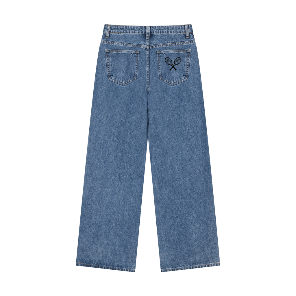 Basileia - Women’s Wide Leg Denim Jeans