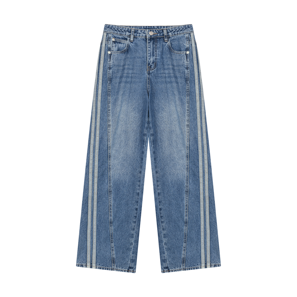 Basileia - Women’s Wide Leg Denim Jeans