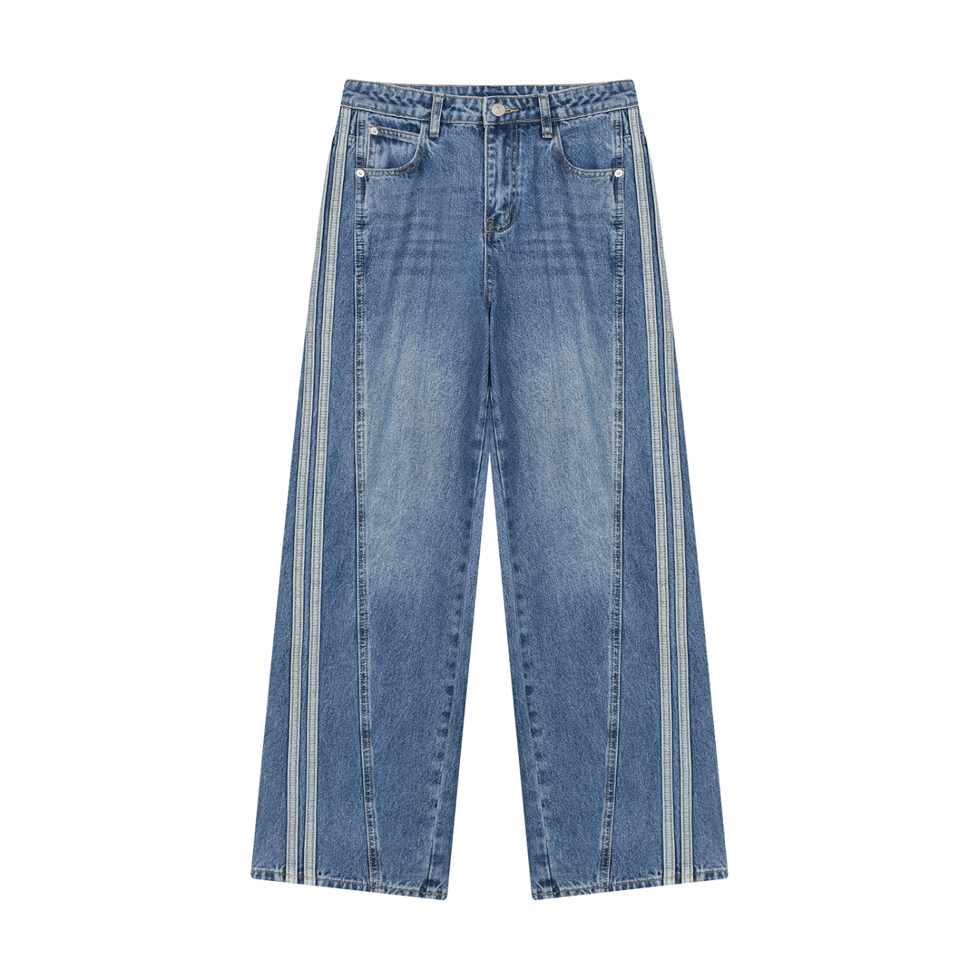 Basileia - Women’s Wide Leg Denim Jeans