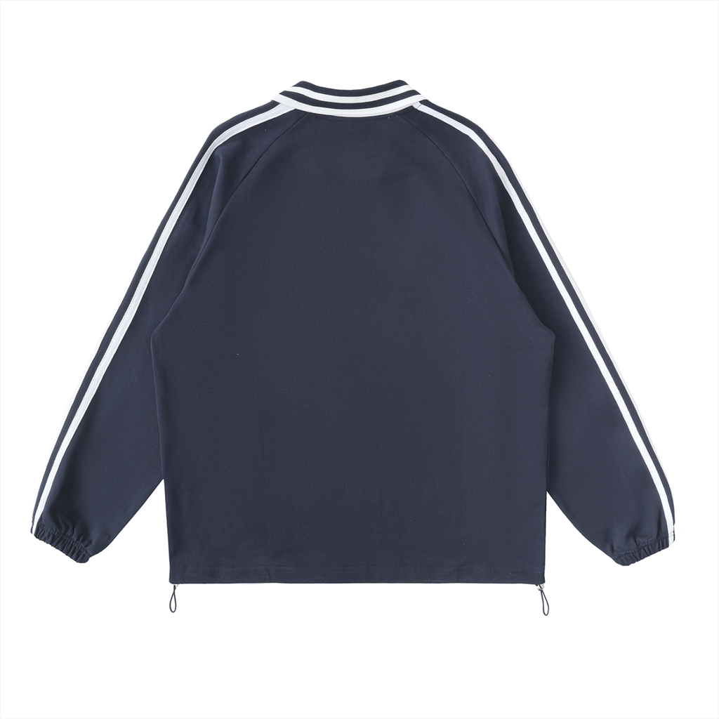 Basileia 1000 - Contrast Striped Sweatshirt