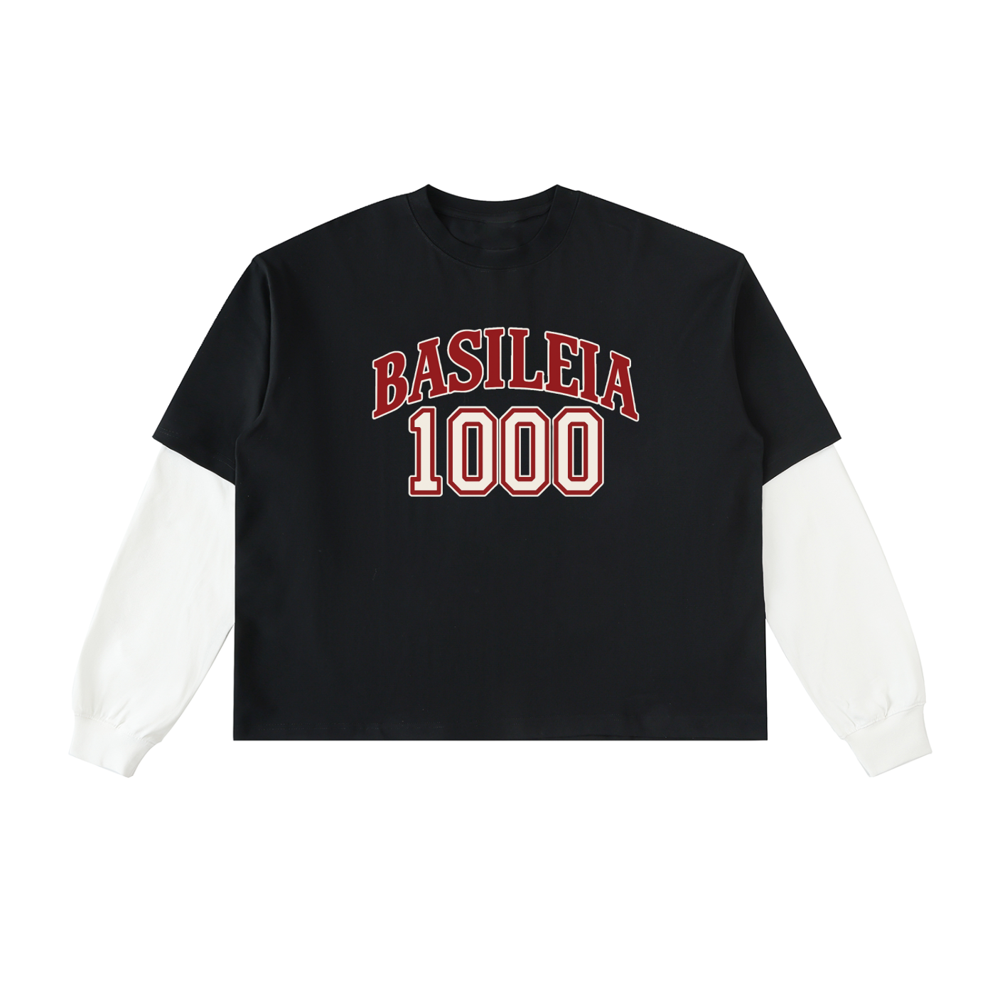 Basileia 1000- Layered Cotton T-Shirt