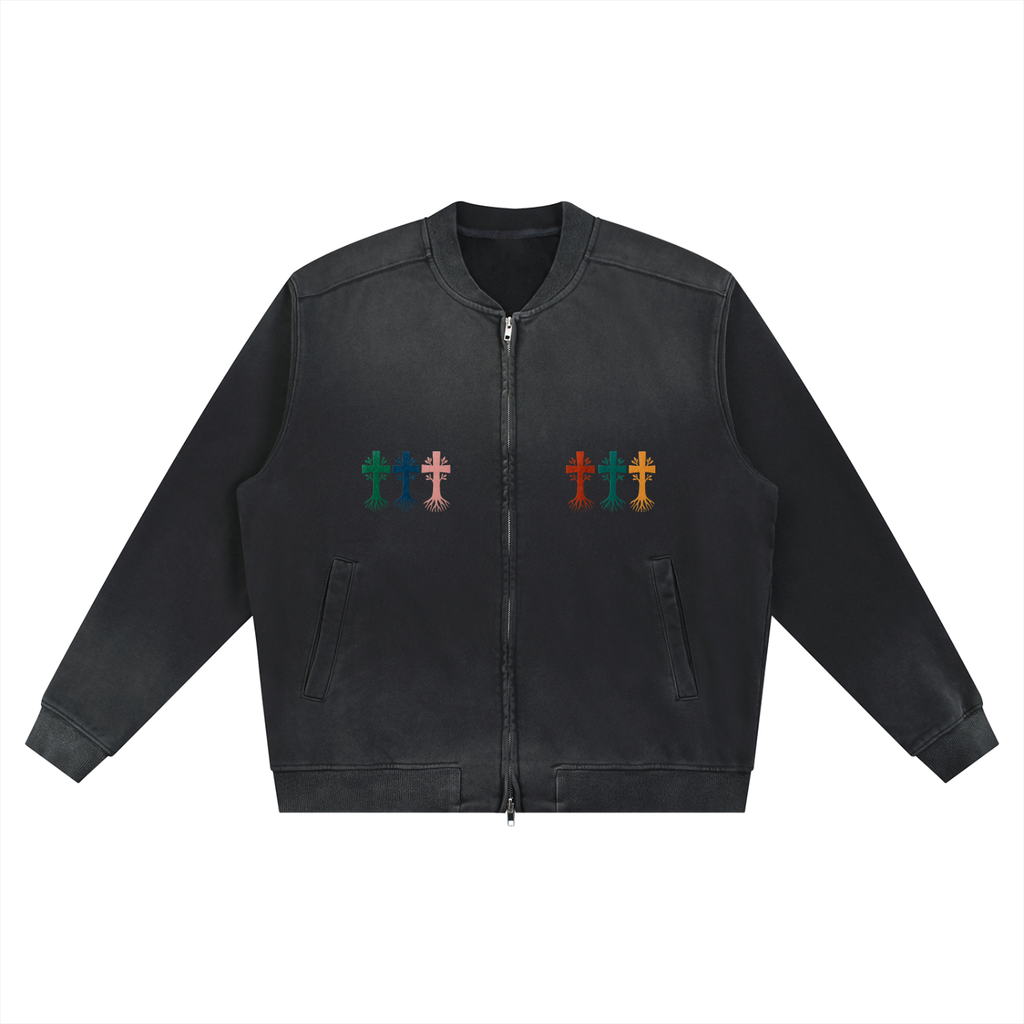 Basileia 1000 - Everlasting Life Baseball Jacket