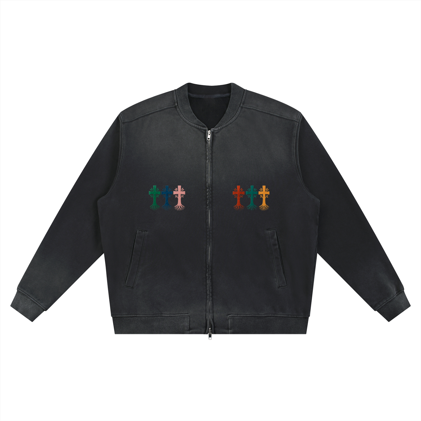 Basileia 1000 - Everlasting Life Baseball Jacket