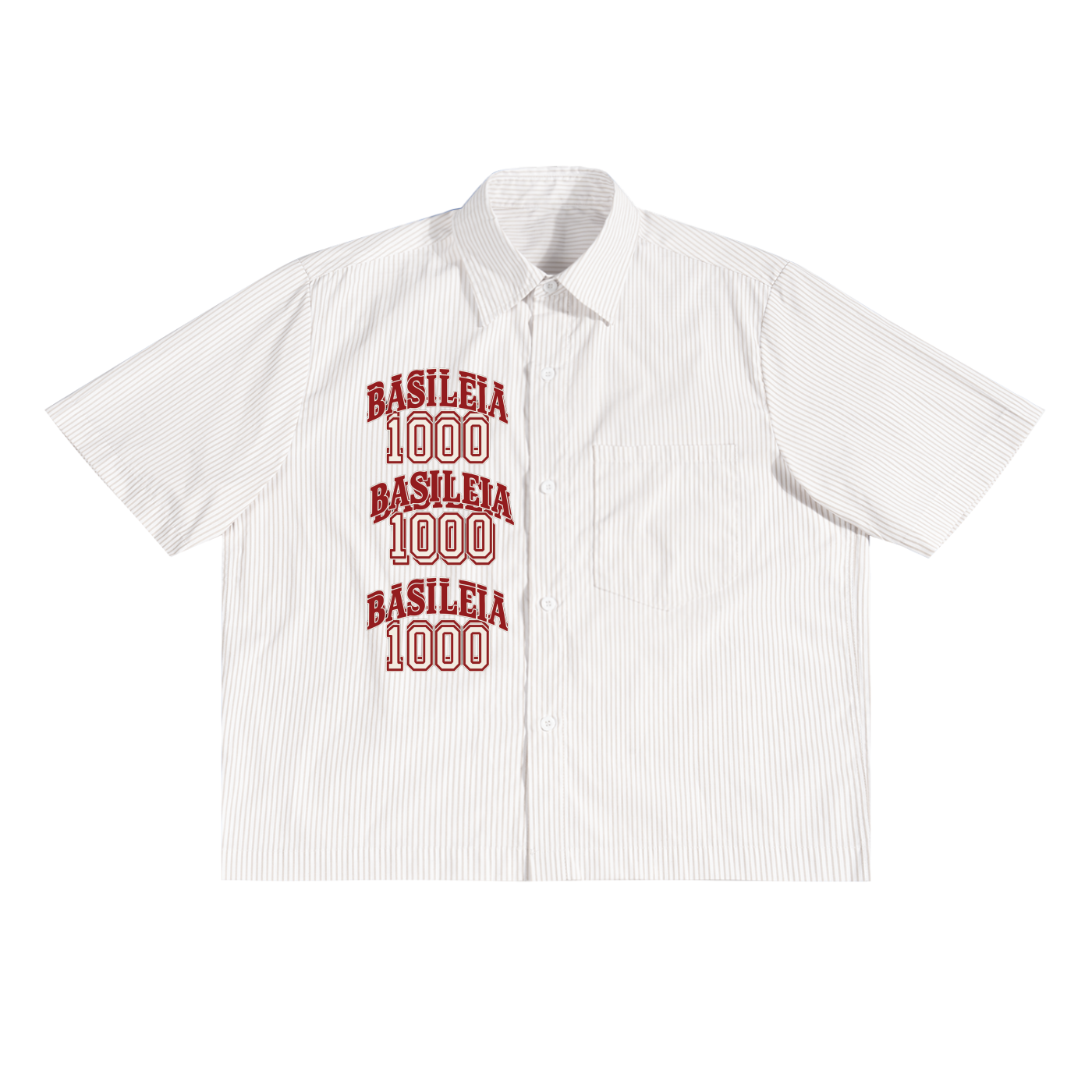 Basileia 1000 - Semi-Cropped Button Down