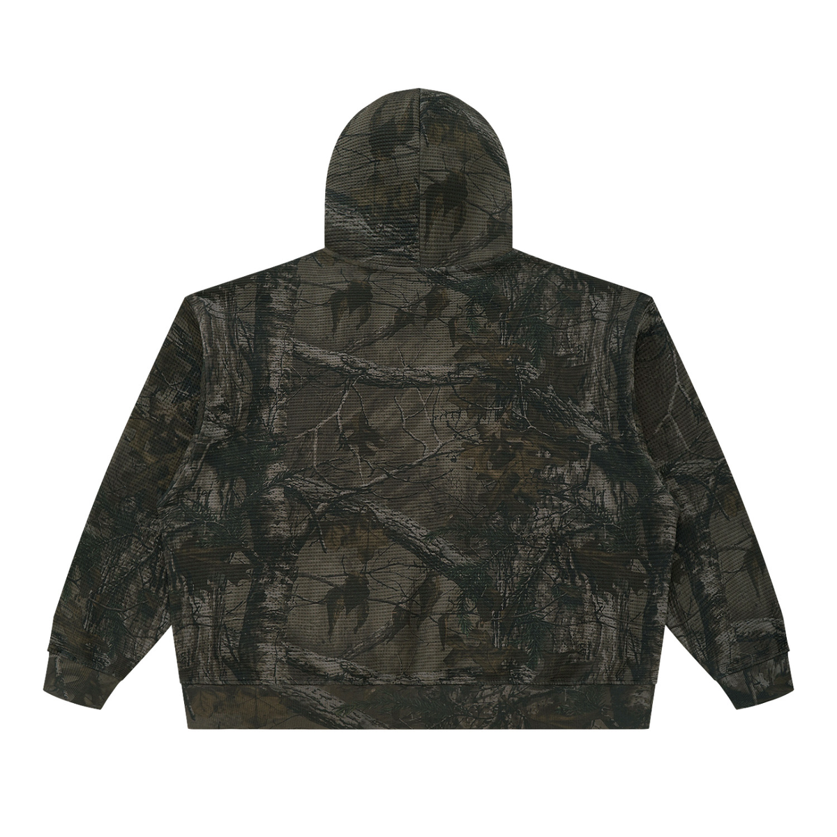 Basileia - Camo Boxy Hoodie