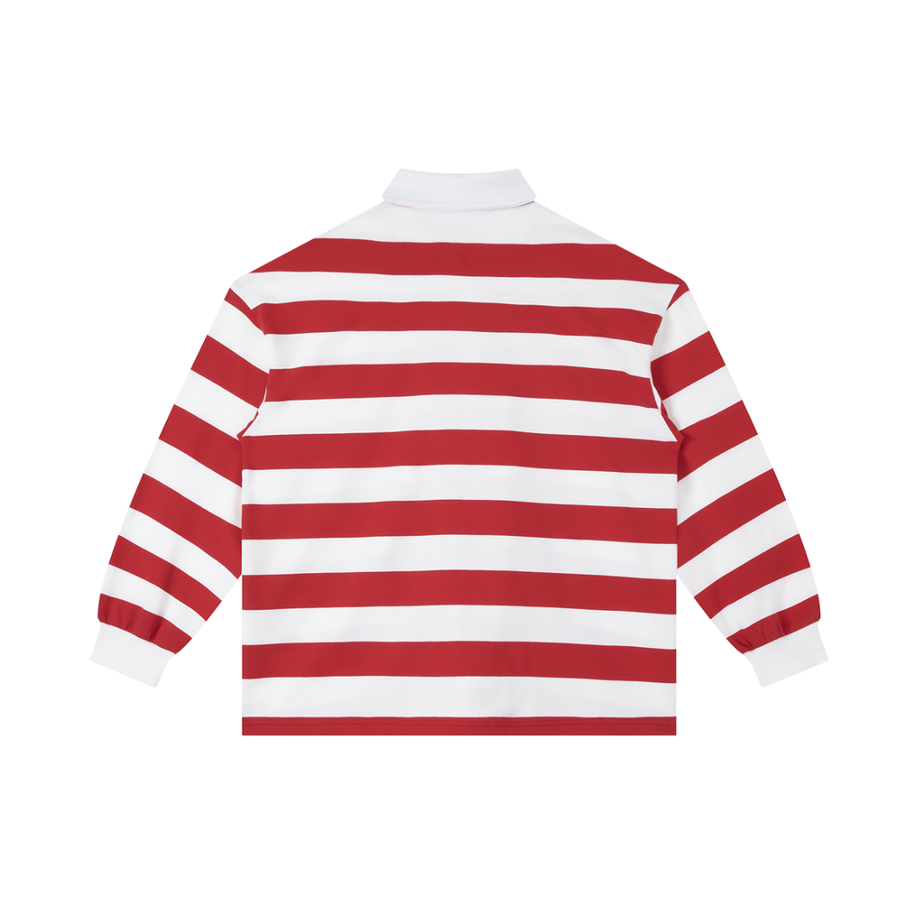 Basileia - Stripe Polo Shirt