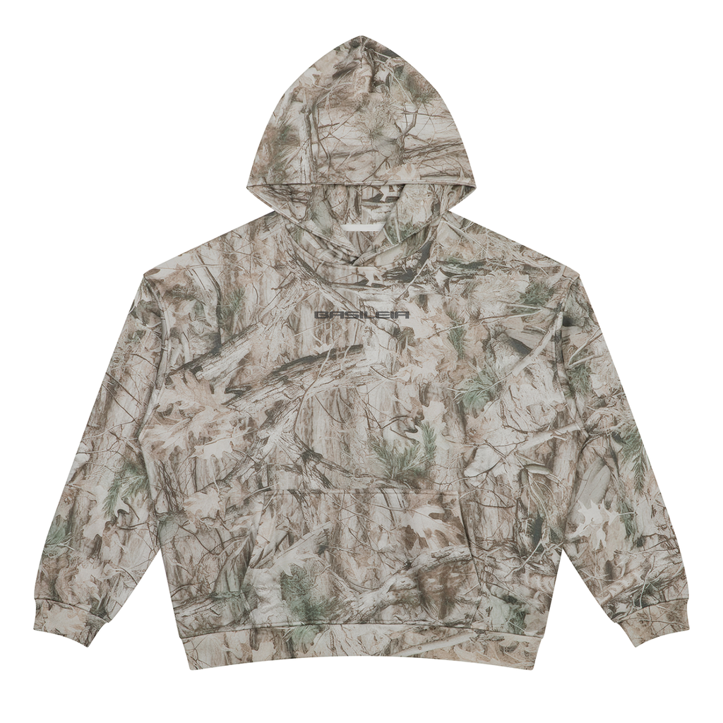 Basileia - Oversized Camo Hoodie