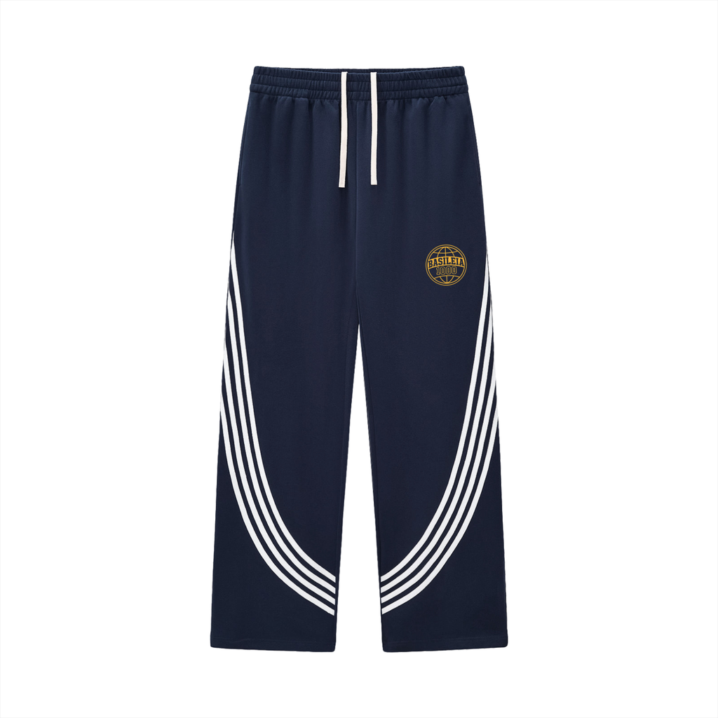 Basileia - Curved Stripe Sweatpants