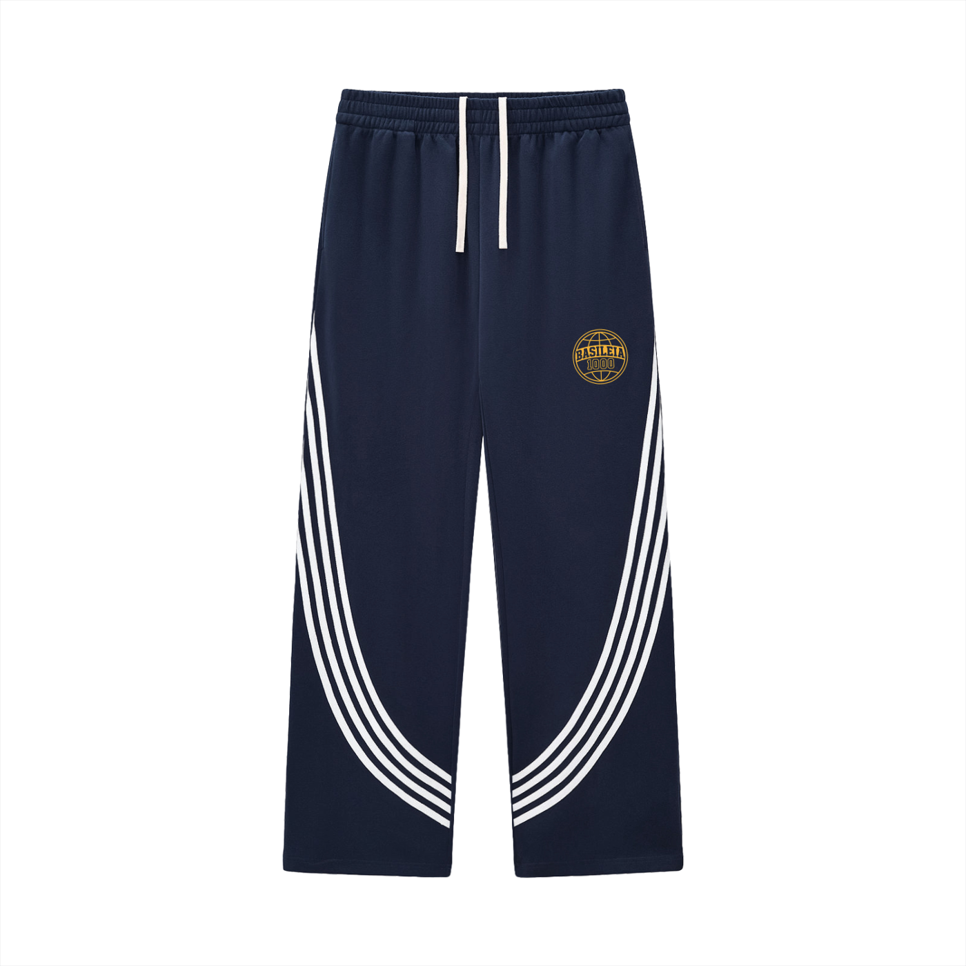 Basileia - Curved Stripe Sweatpants