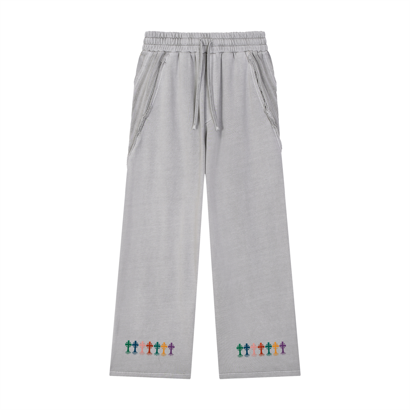 Basileia 1000 - Everlasting Life Raw Edge Sweatpants