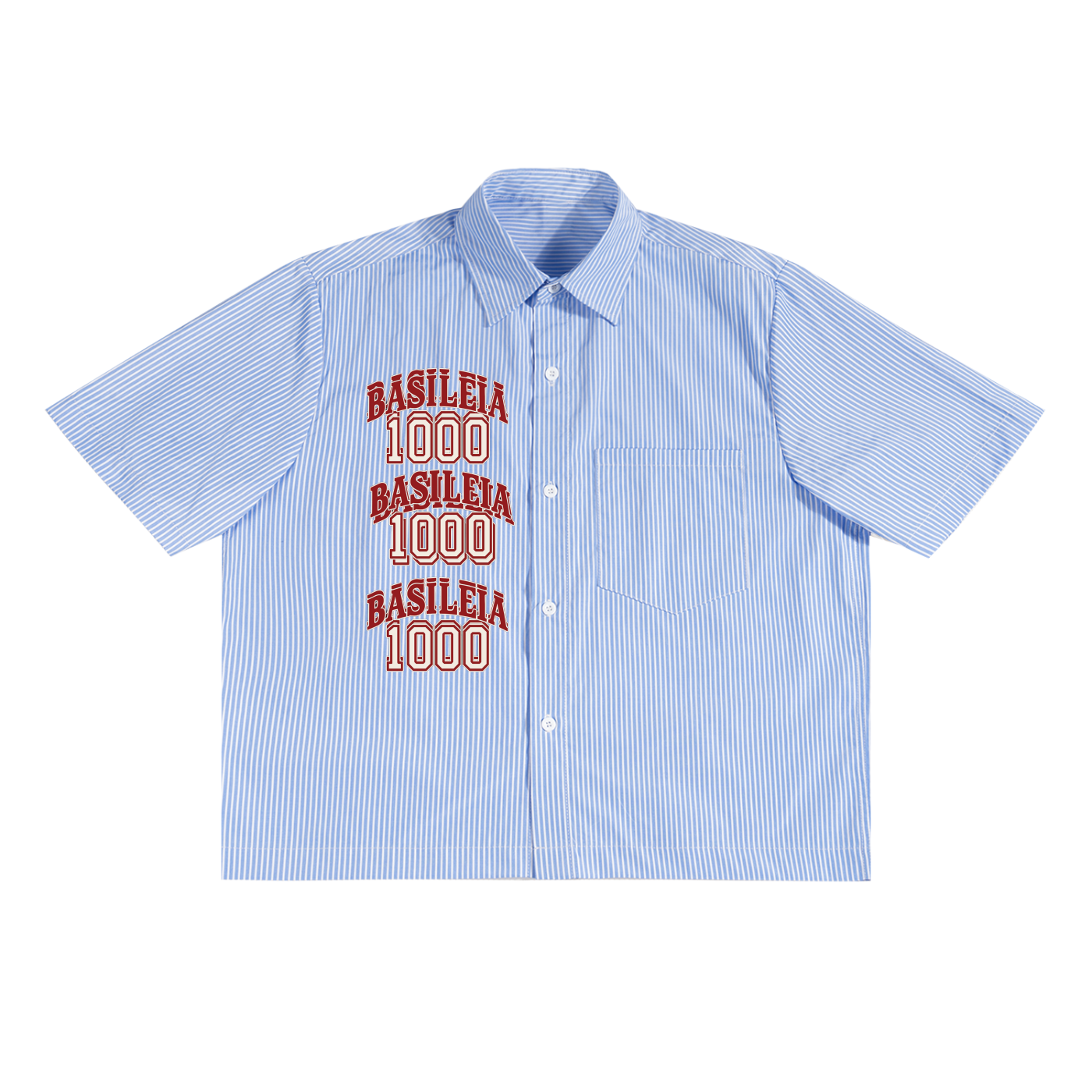 Basileia 1000 - Semi-Cropped Button Down