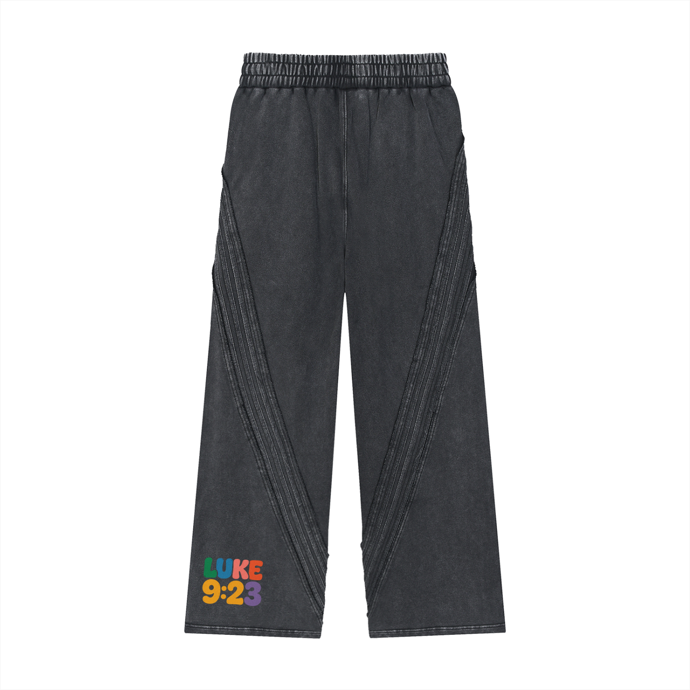 Basileia 1000 - Everlasting Life Raw Edge Sweatpants