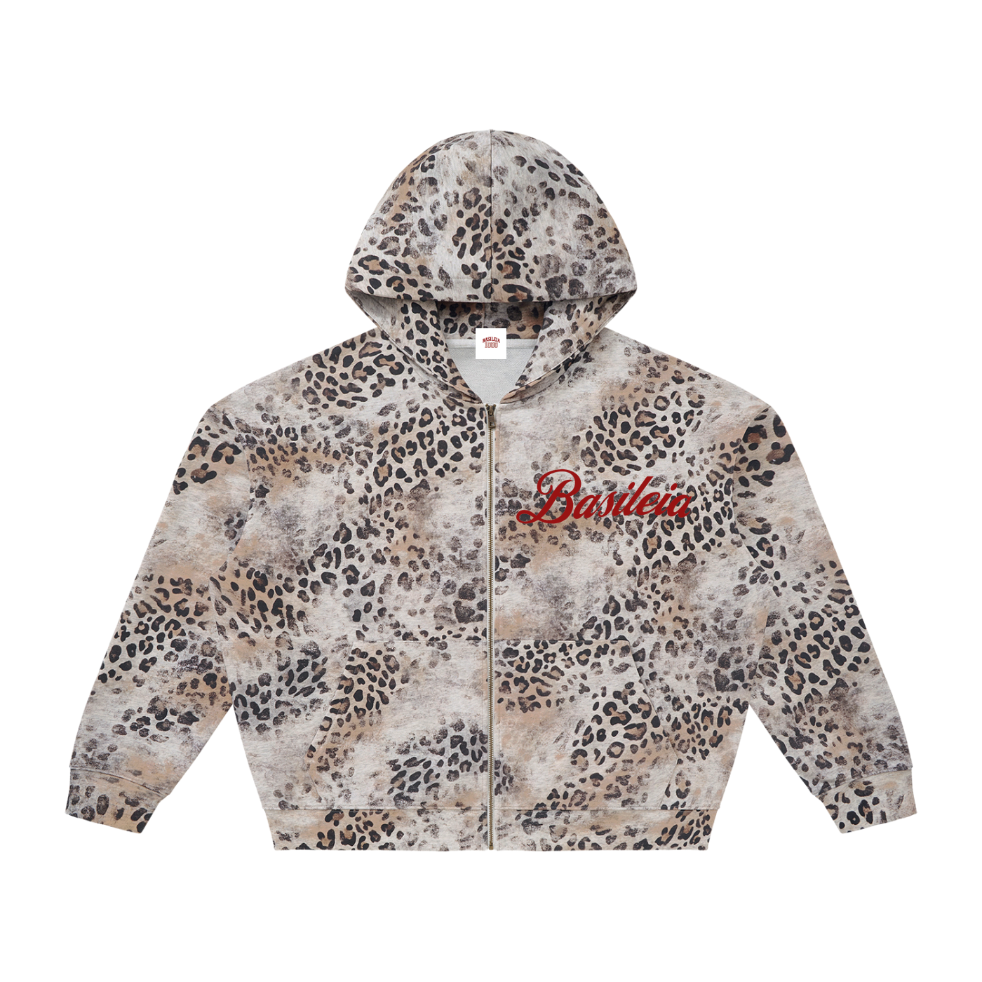 Basileia - Vintage  Leopard Print Jacket