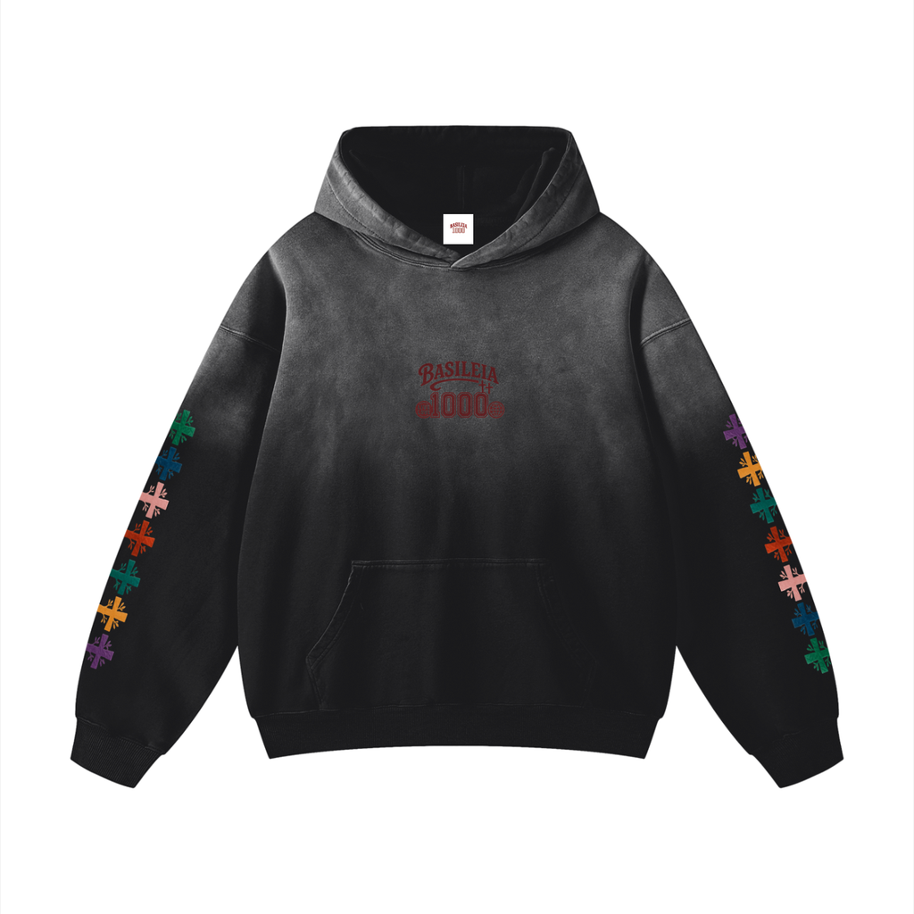 Basileia 1000 - Everlasting Life x Live. Love Oversized Hoodie