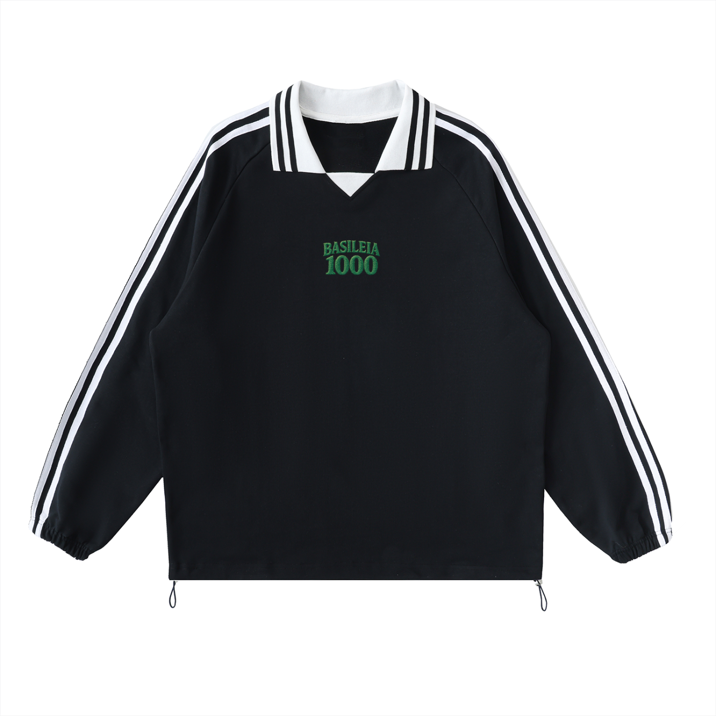 Basileia 1000 - Contrast Striped Sweatshirt
