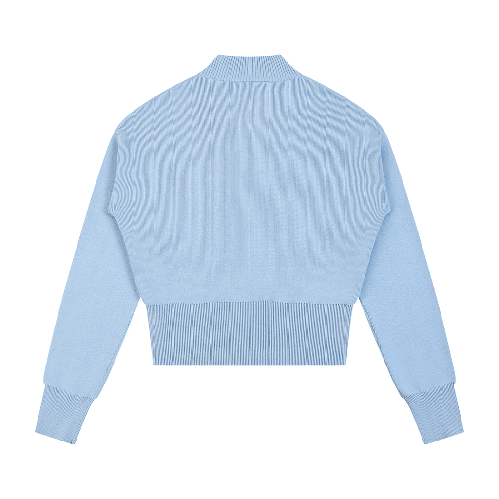 Basileia - Women’s Mock Neck Cardigan