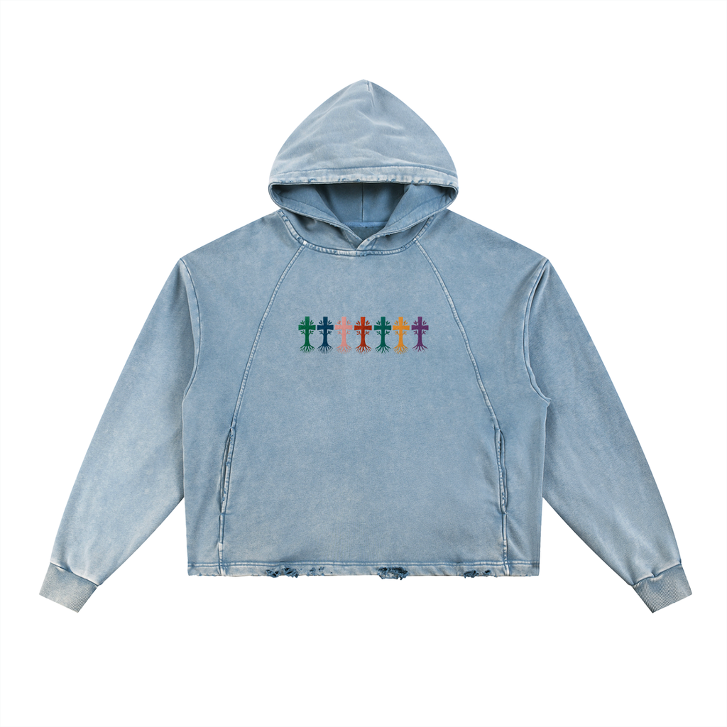 Basileia 1000 - Everlasting Life Vintage Washed Hoodie