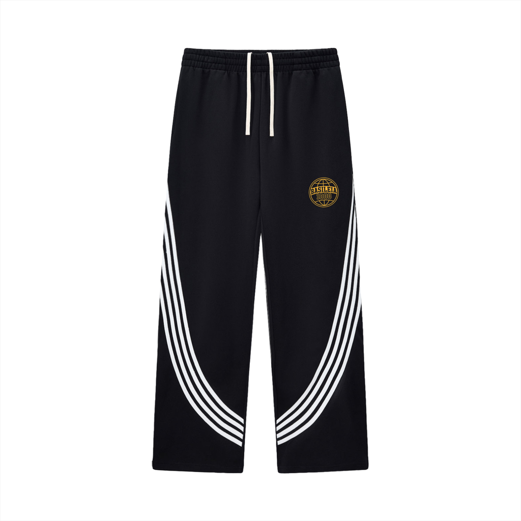 Basileia - Curved Stripe Sweatpants