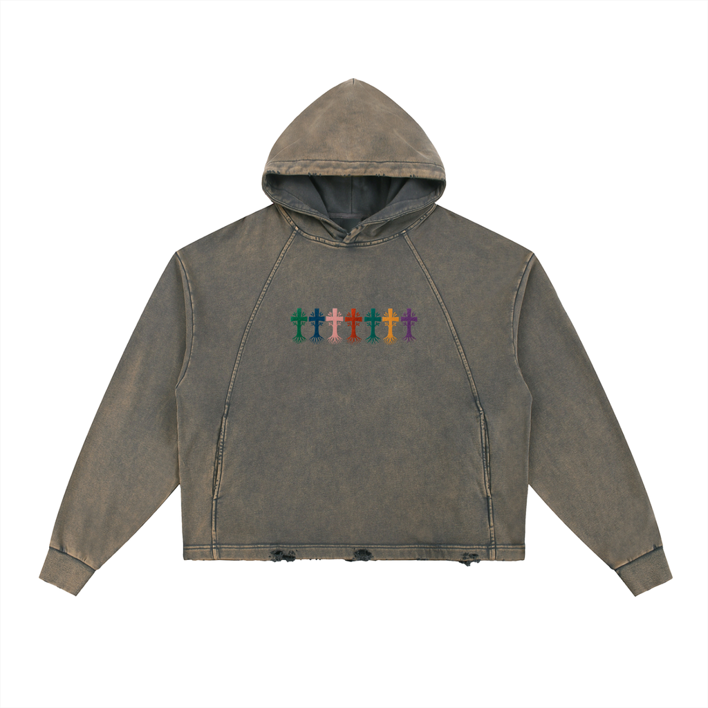 Basileia 1000 - Everlasting Life Vintage Washed Hoodie