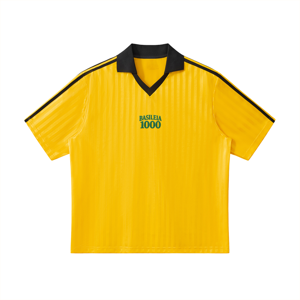 Basileia 1000 - Contrast Striped Soccer Jersey