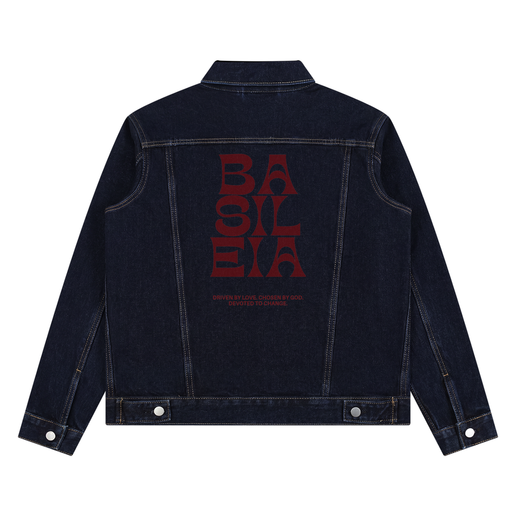 Basileia - Vintage Wash Denim Jacket