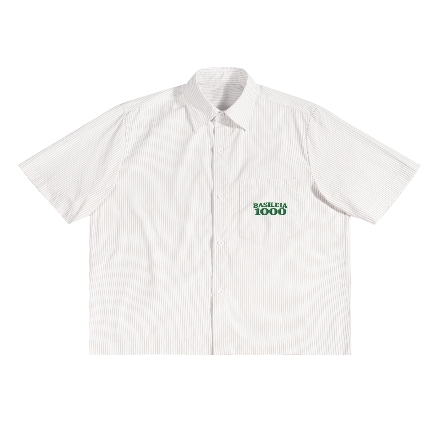 Basileia 1000 - Semi-Cropped Button Down