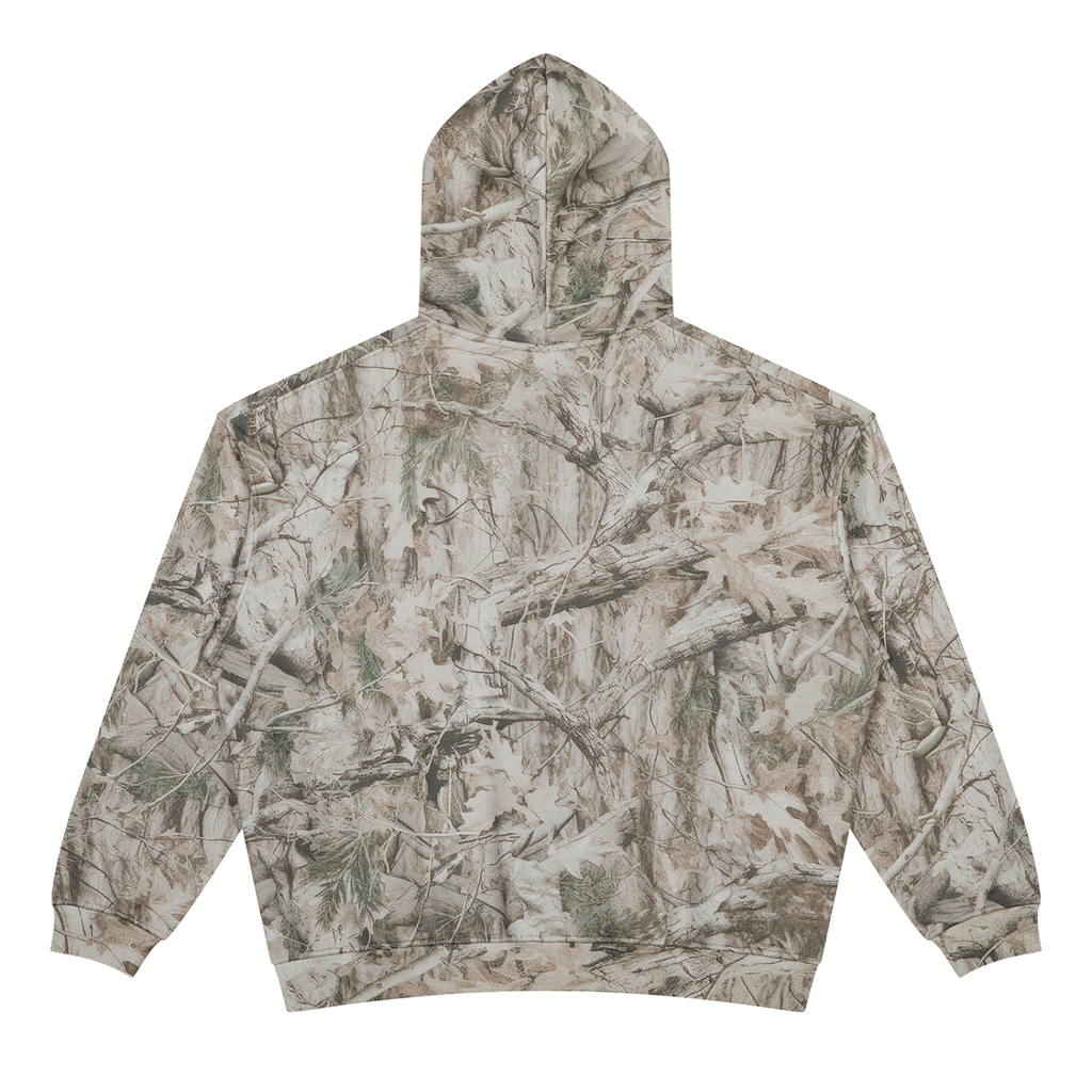 Basileia - Oversized Camo Hoodie