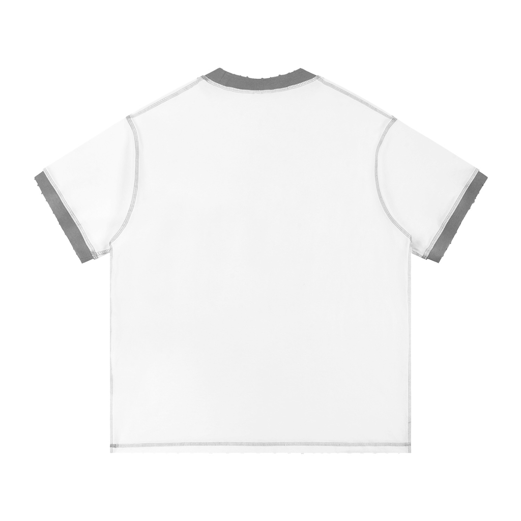 Basileia 1000 - Contrast-Stitched T-Shirt